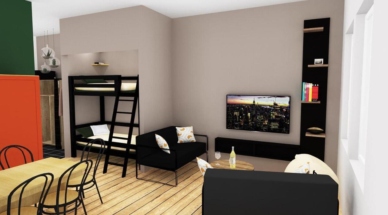 Louhans Les Petites Arcades Avec Ses Deux Appartements Cote Arcades Et Cote Cour Exterior foto